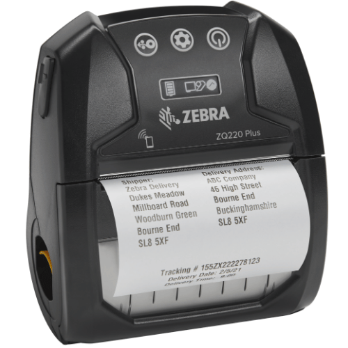 Zebra ZQ220 Plus Value 3-inch Wide Standard Mobile Receipt & Label Printer