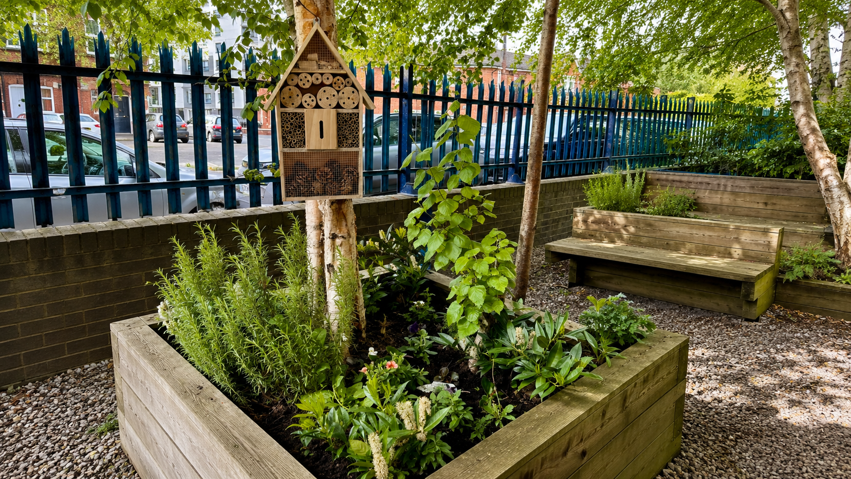 Bar Code Data ESG Initiative Bug Hotel