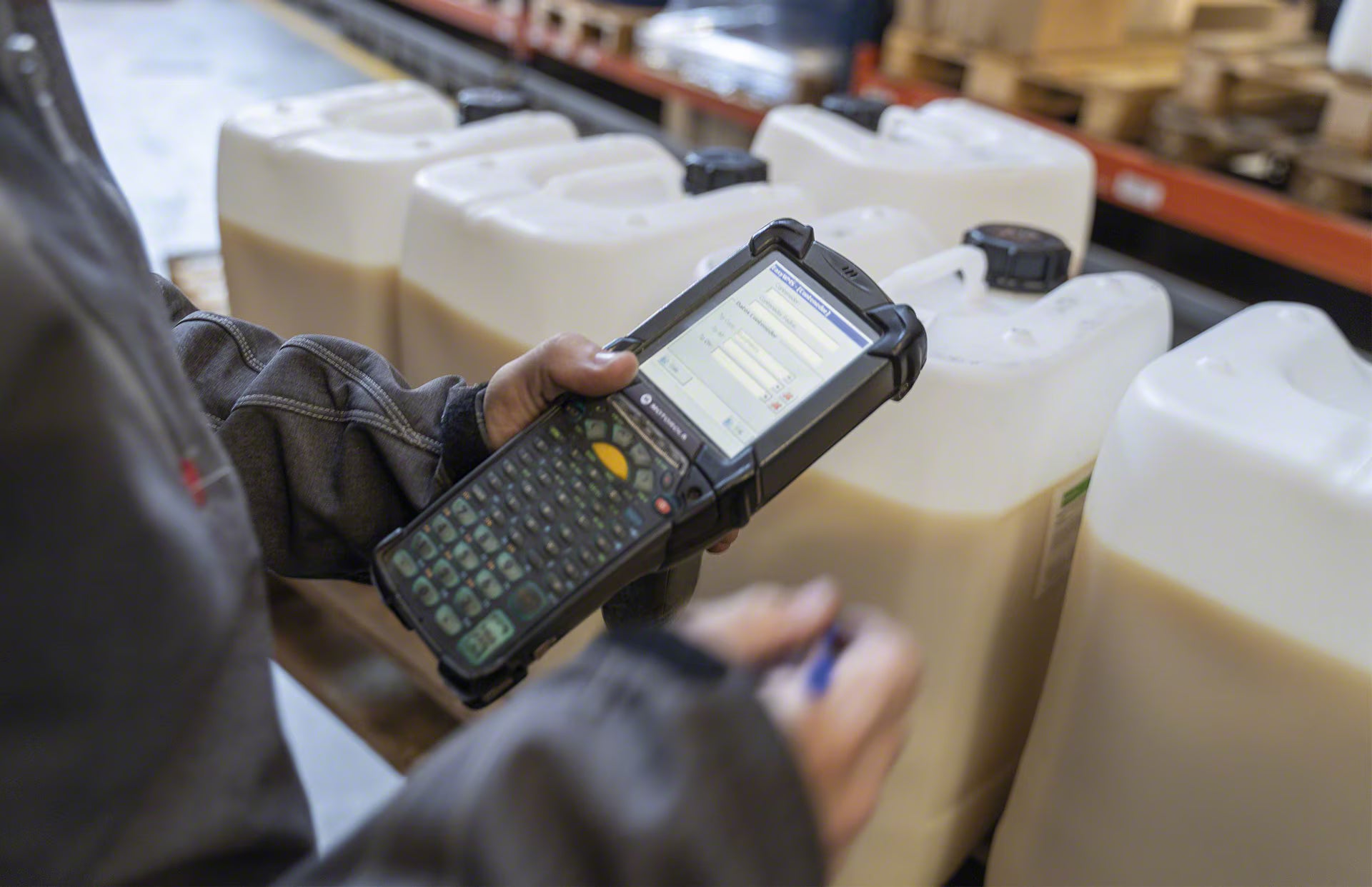 Bar Code Data and Data Capture in use