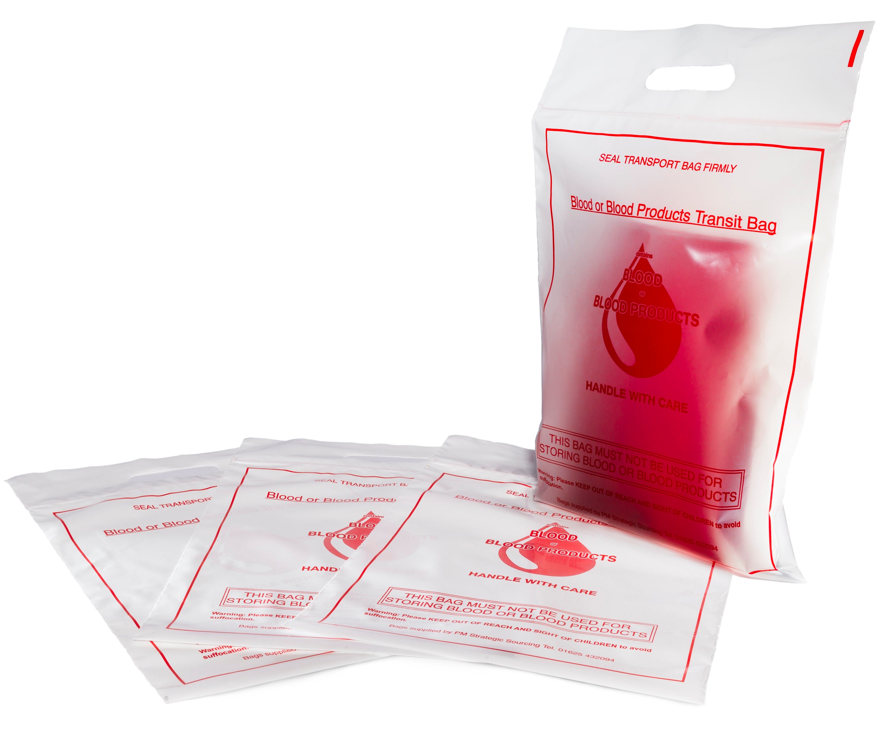 Bar Code Data Blood in Transit Bag