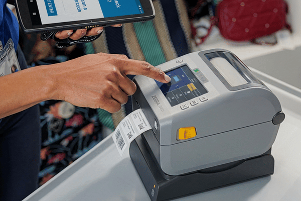 Bar Code Data Zebra Label Printer