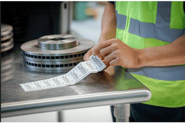 Bar Code Data Manufacturing Labels