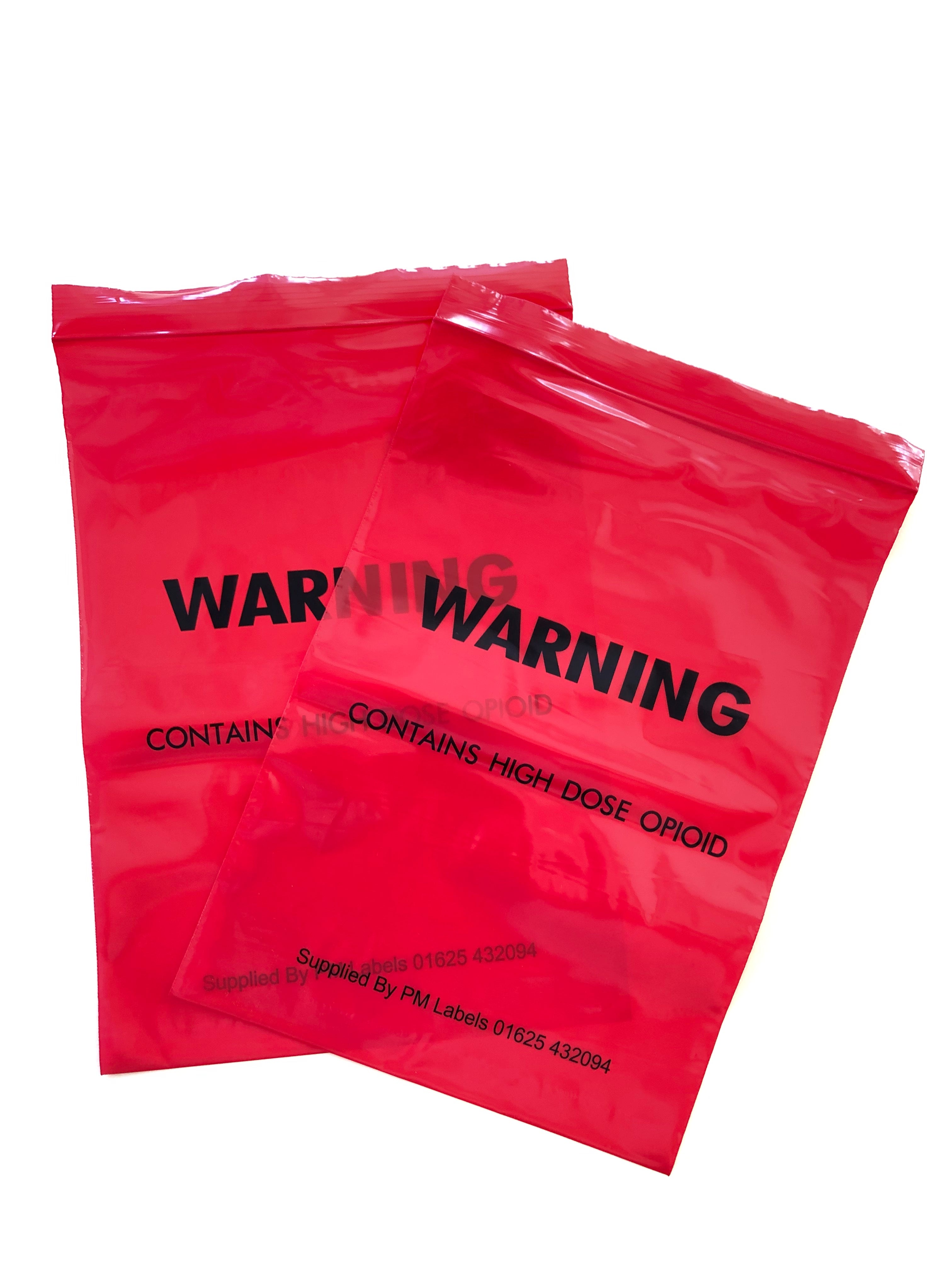 Bar Code Data Opioid Bag