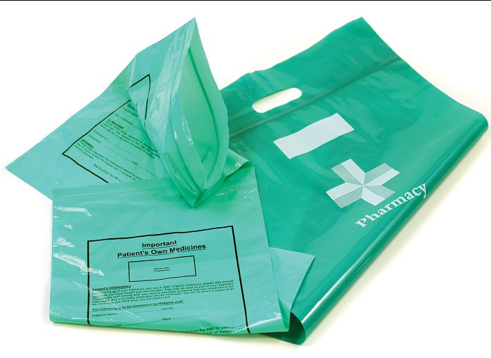 Bar Code Data Pharmacy Bag and Patient’s Own Medicine Bags (POM Bags)