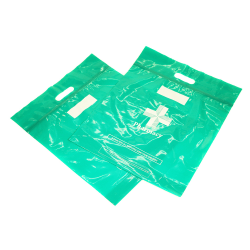 Bar Code Data Pharmacy Carrier Bags