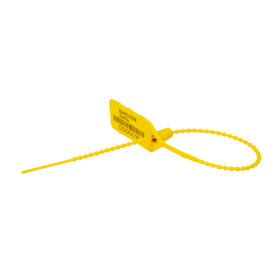 Pull-Tight Tamper Evident Security Seal | Bar Code Data