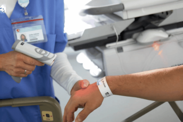 Bar Code Data Patient Scanner