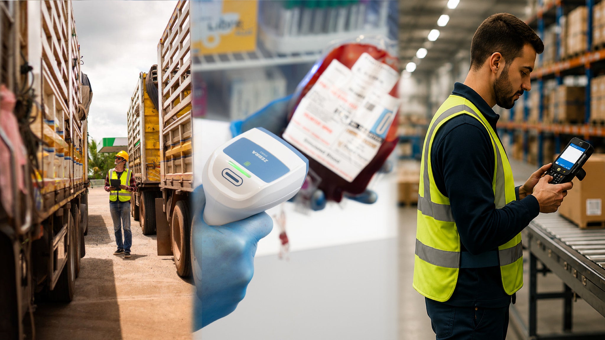 Mobile devices being used to scan barcodes