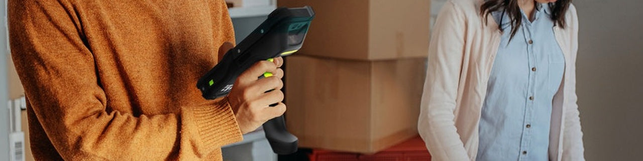 Bar Code Data Man using RFID scanner
