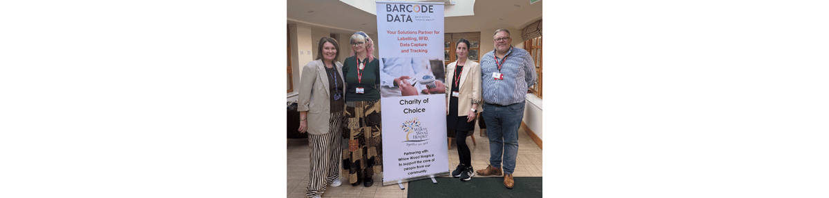 Bar Code Data team visit Willow Wood Hospice